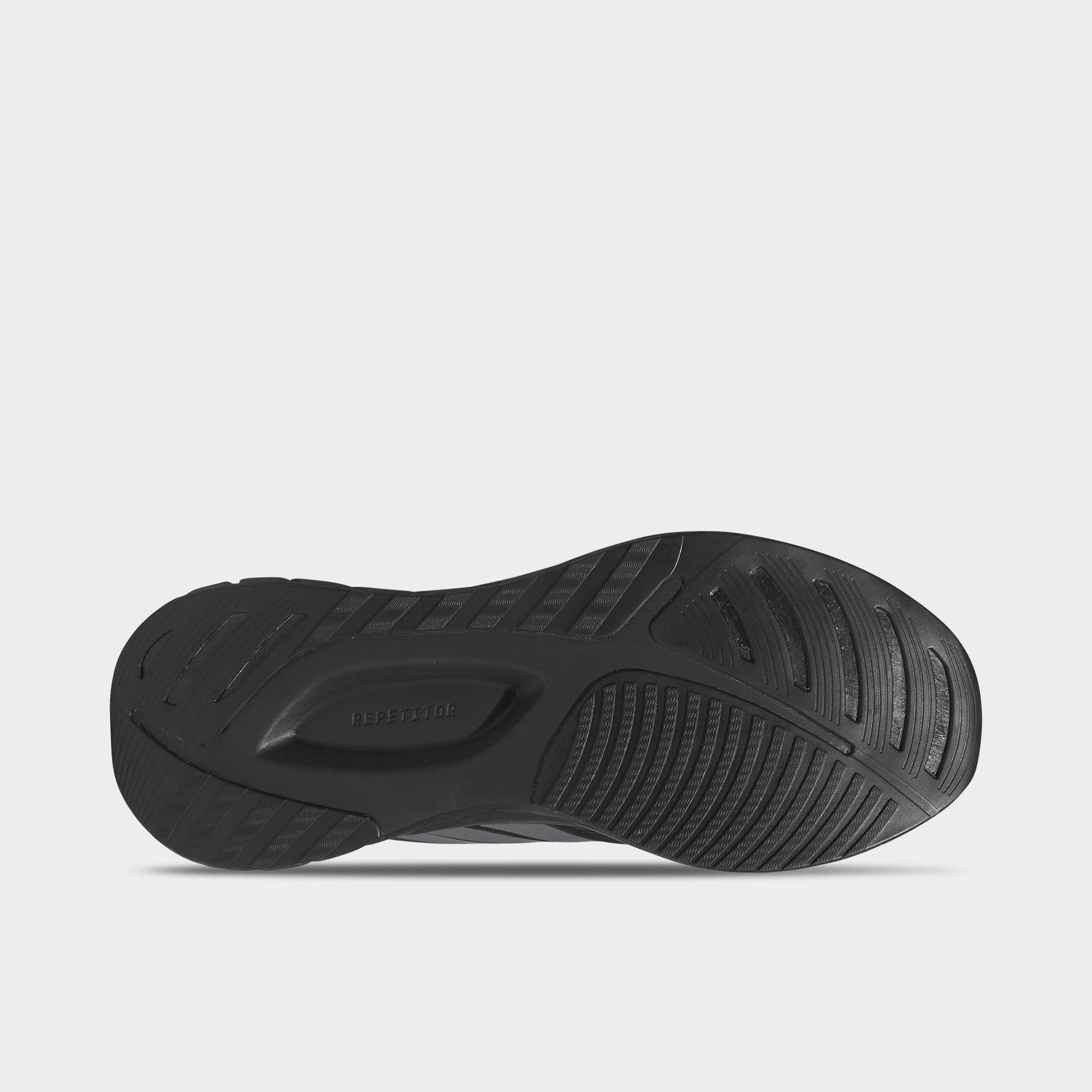 Men's adidas Adipure Shift Running Shoes - Core Black/Iron Metallic/Core Black - Bottom view