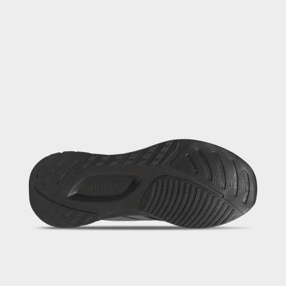 Men's adidas Adipure Shift Running Shoes - Core Black/Iron Metallic/Core Black - Bottom view