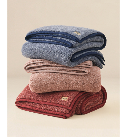 UGG® Classic UGGfluff Throw, 50" x 70" - Ocean