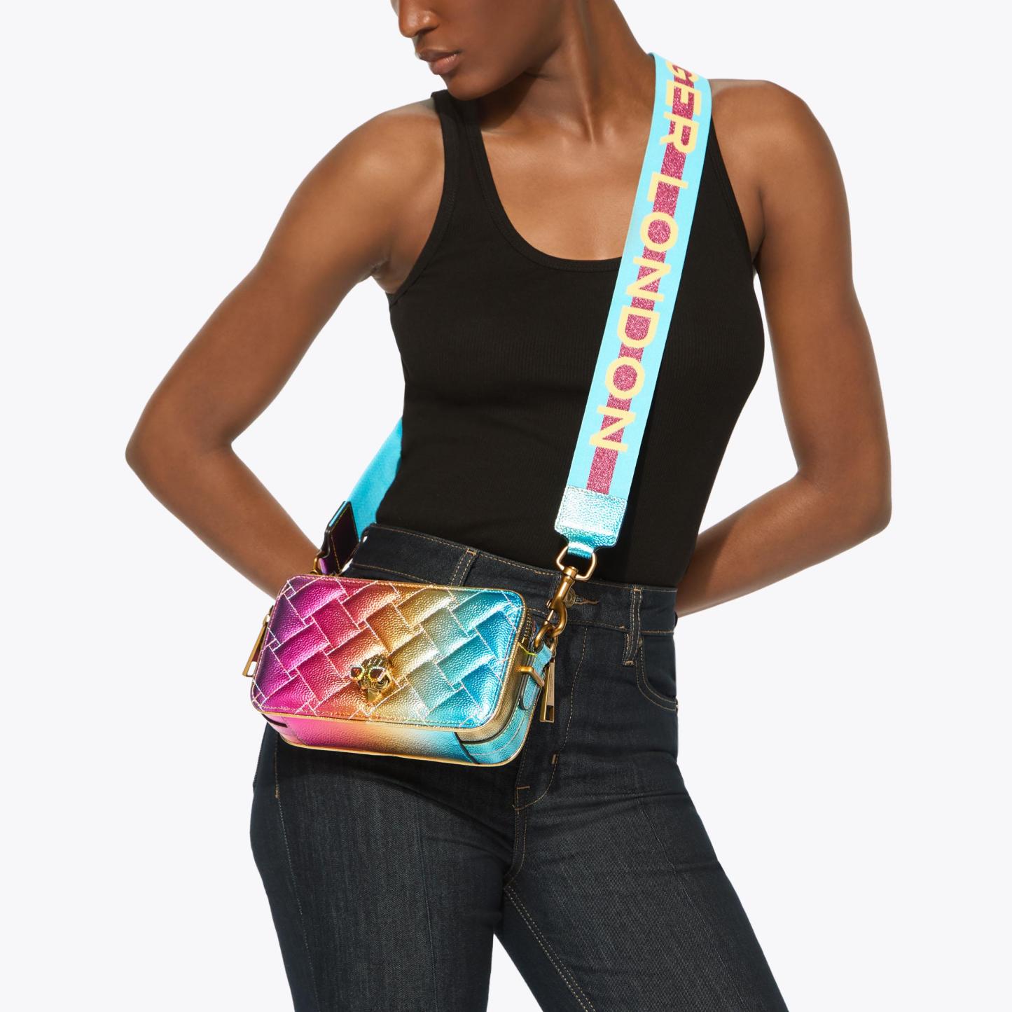 Kurt Geiger London Dual Zip Kensington Camera Bag - Multi Colored - view 2