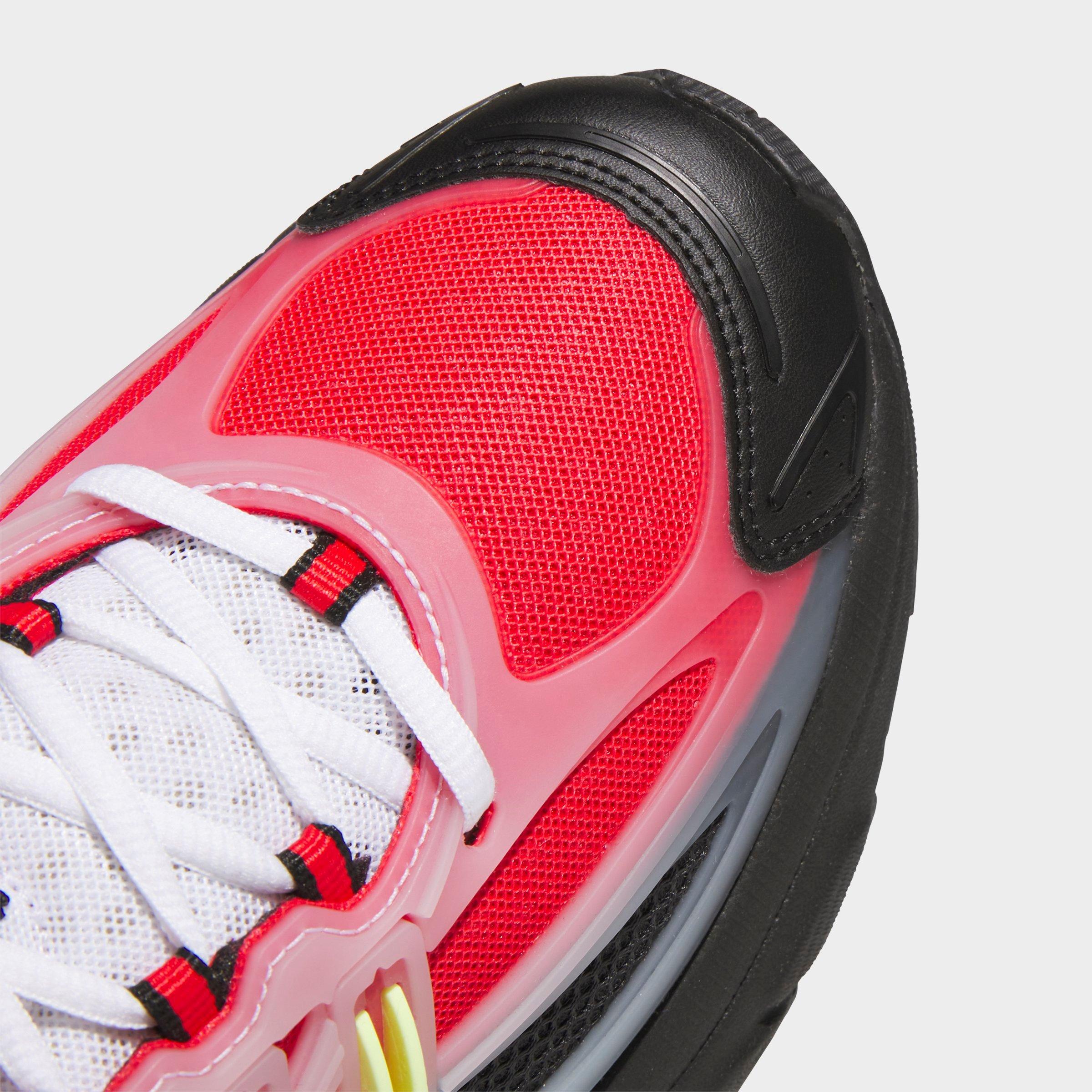 Men's adidas Adistar XLG 2.0 Casual Shoes - Part 1 - Core Black/Cloud White/Collegiate Red/Frozen Lemon - Detail shot