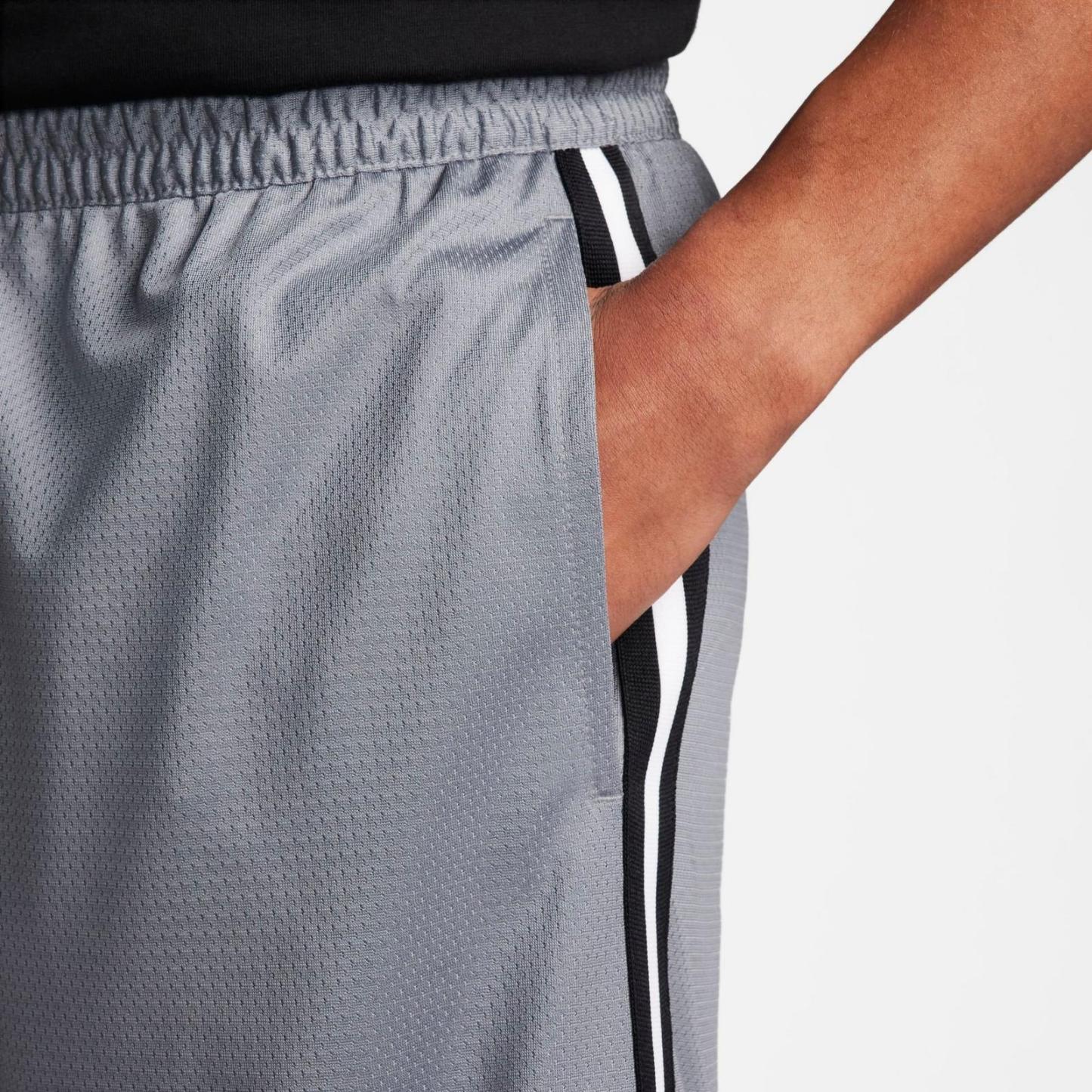 Men's Nike DNA Dri-FIT 8" Basketball Shorts - Cool Grey/Black/Black