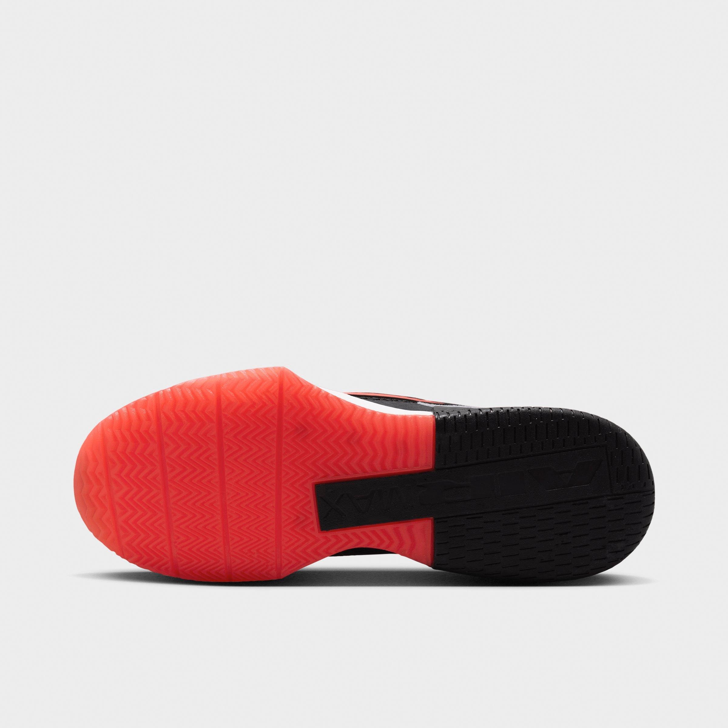 Men's Nithtke Air Max Alpha Trainer 6 Training Shoes - Part 2 - Black/Bright Crimson/Pencil Point/Anthracite - Bottom view