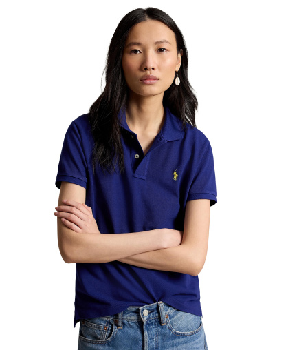 Polo Ralph Lauren Women's Classic-Fit Mesh Polo Shirt - Fall Royal