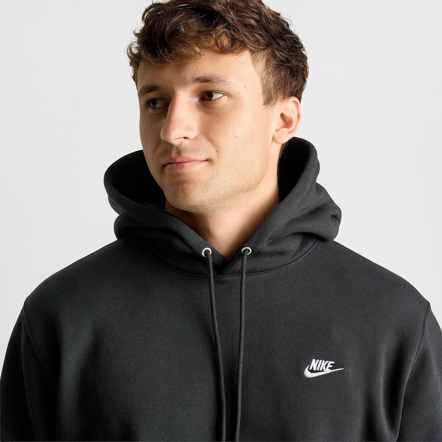Men's Nithtke Club Fleece Premium Embroidered Pullover Hoodie - Part 1 - Black/Black/Multi