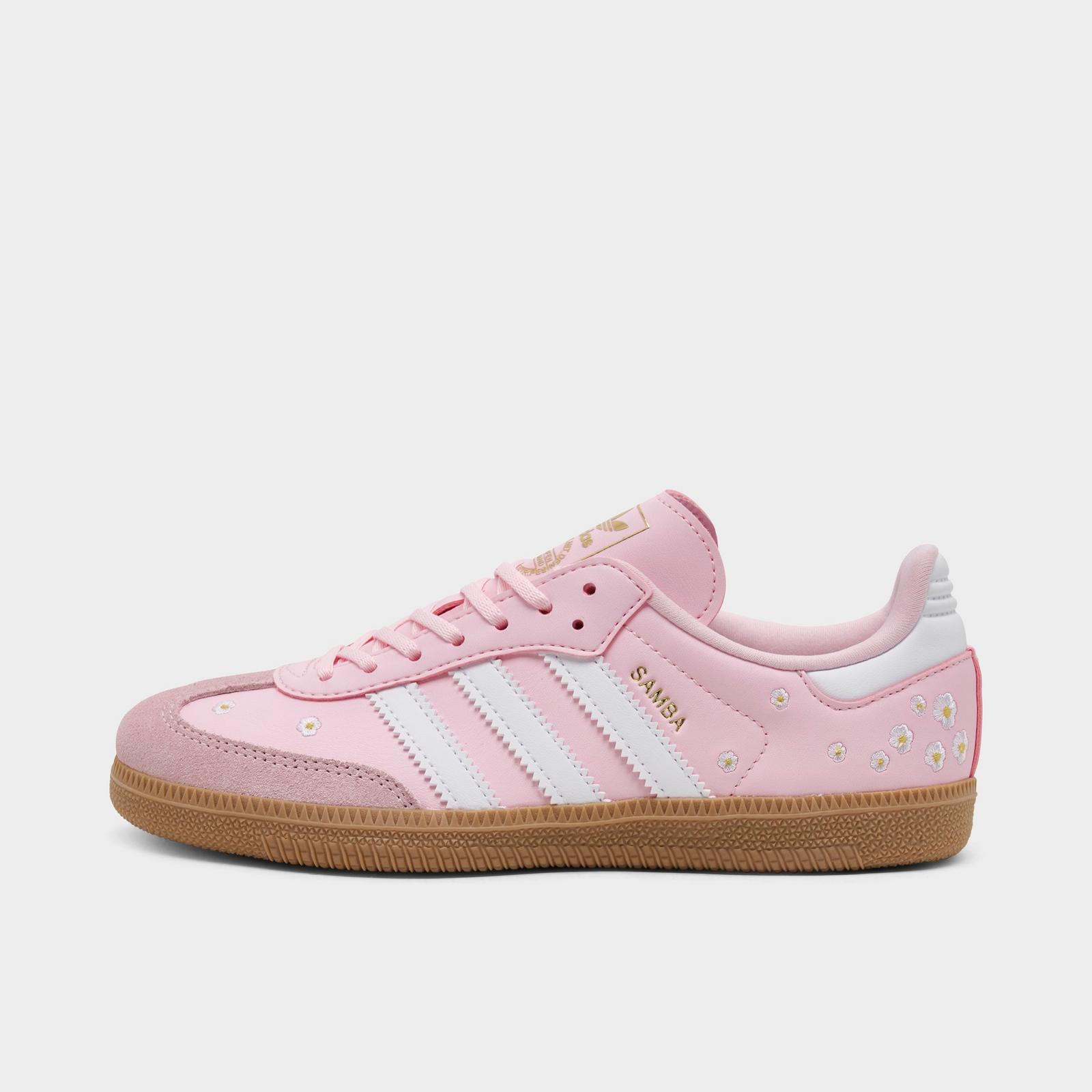 Little Kids' adidas Originals Samba OG Casual Shoes - Pink - view 1