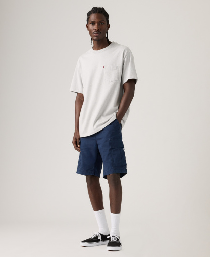 Levi's Men's Carrier 9.5" Cargo Shorts - Dress Blues