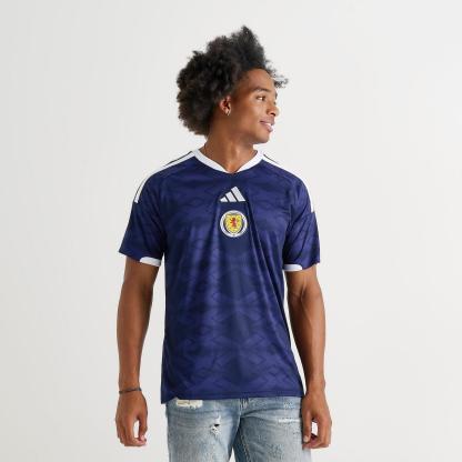 Men's adidas Scotland Home Replica Soccer Jersey - Night Sky - view 3