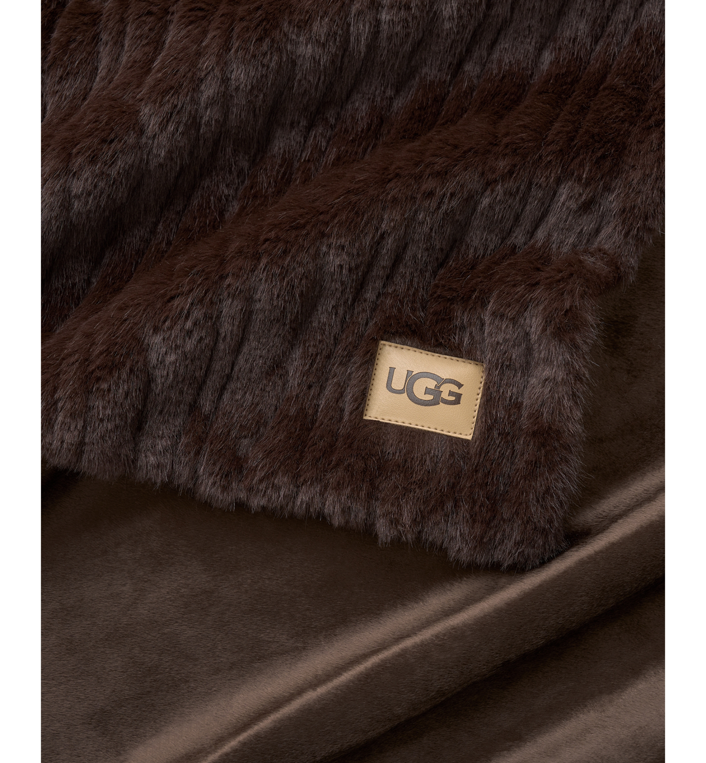 UGG® Jennis Throw, 50" x 70" - Burnt Cedar