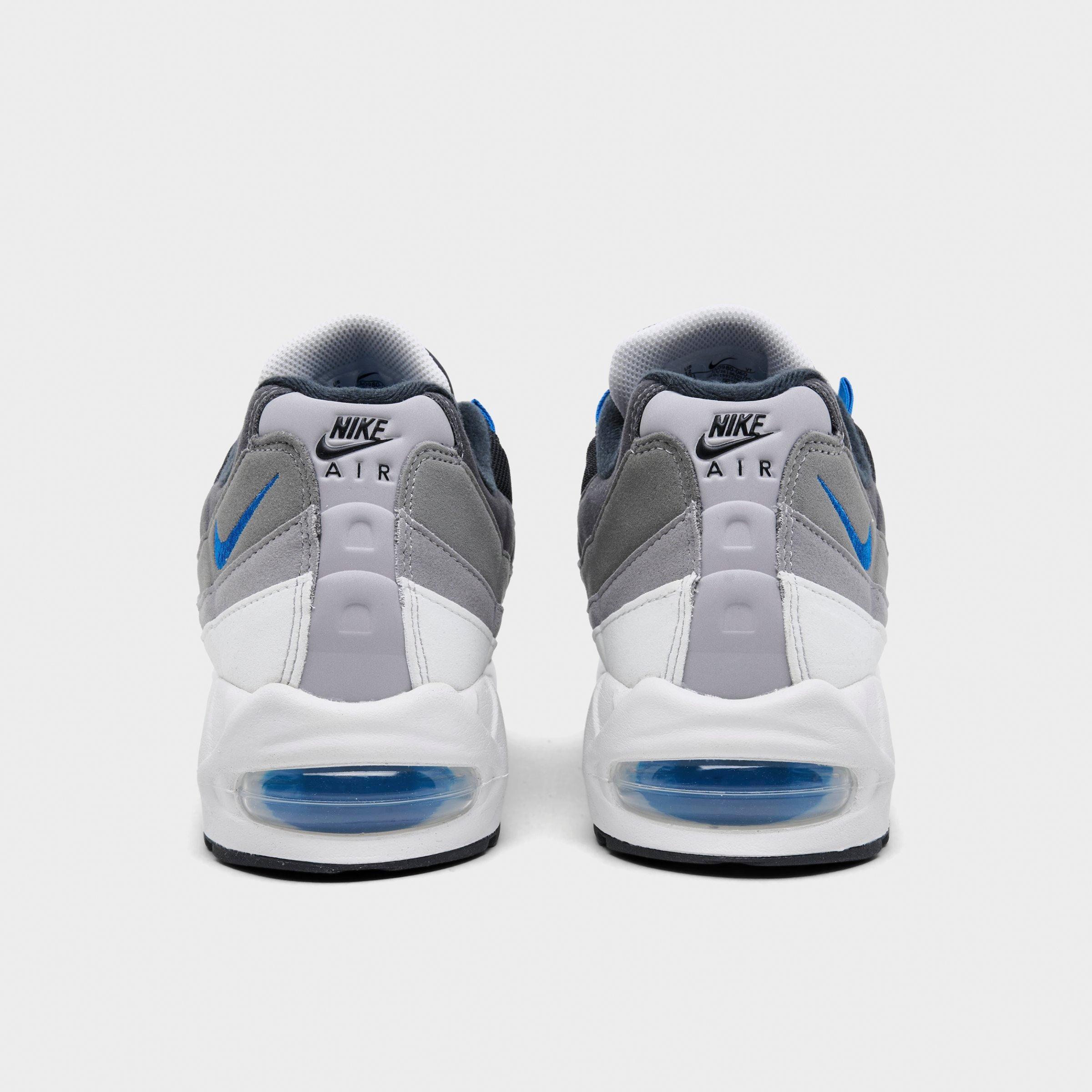 Men's Nithtke Air Max 95 Big Bubble Scorpion Casual Shoes - Part 2 - Anthracite/Blue Spark/Light Graphite - Back view