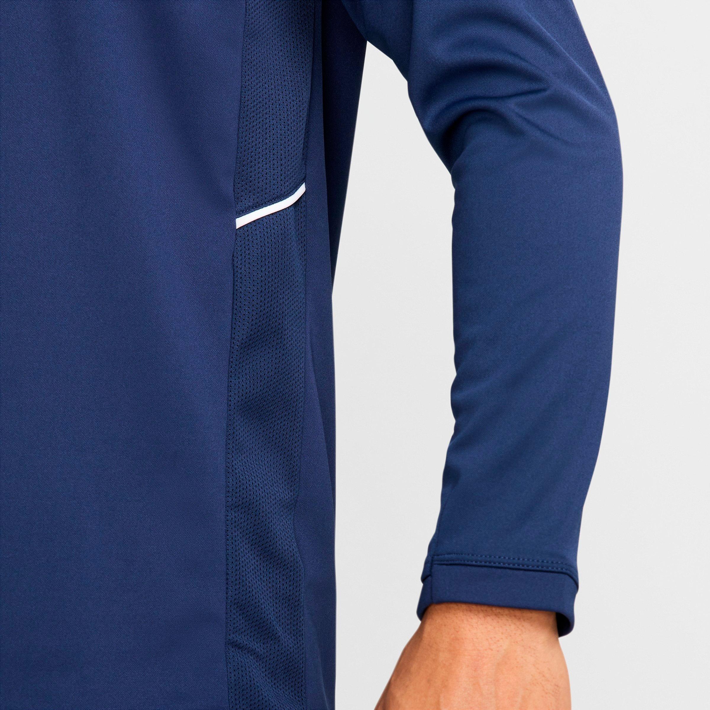 Men's Nithtke Academy Dri-FIT Soccer Drill Top - Midnight Navy/Midnight Navy/White