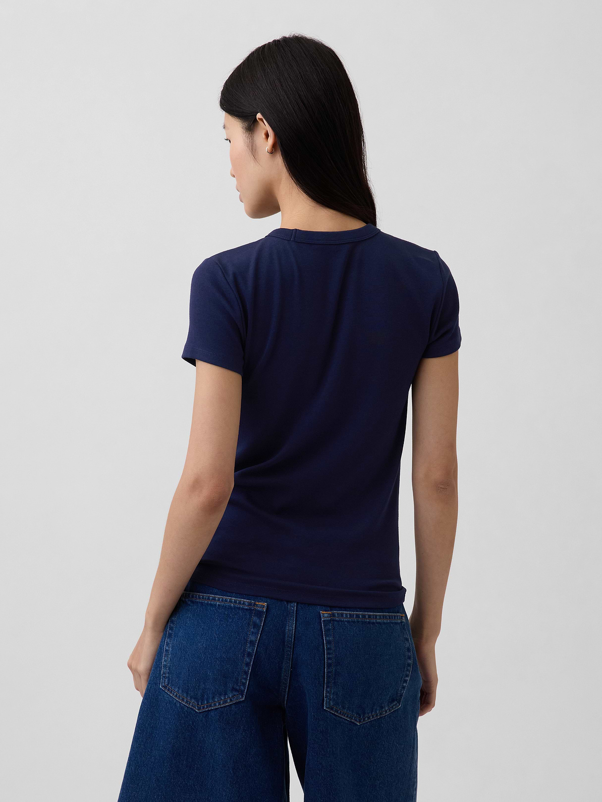 Modern Crew T-Shirt - Navy blue
