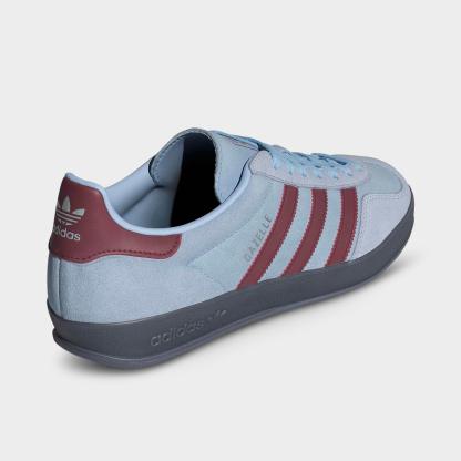 Men's adidas Originals Gazelle Indoor Casual Shoes - Clear Sky/Noble Maroon/Crystal Sky - view 4