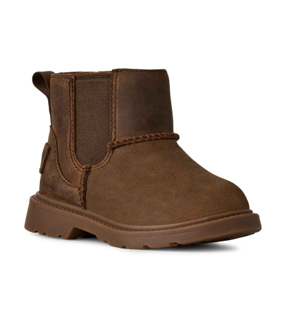 UGG® Toddler Kids Perry Weather Chelsea Zipper Booties - Walnut