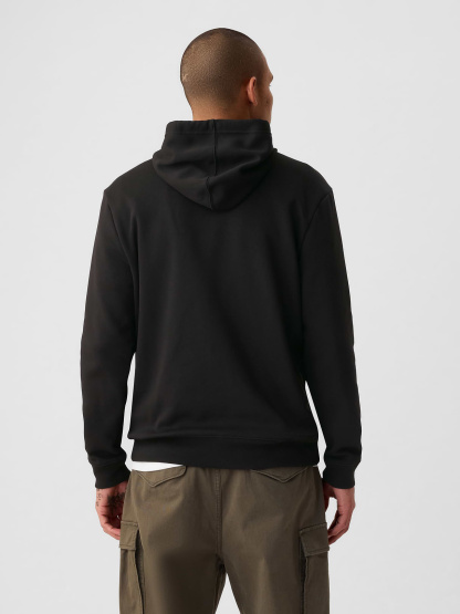 Adult VintageSoft Arch Logo Hoodie - True black