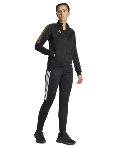 adidas Women's Tiro 26 Quarter-Zip Jacket - Black/dark Football Gold