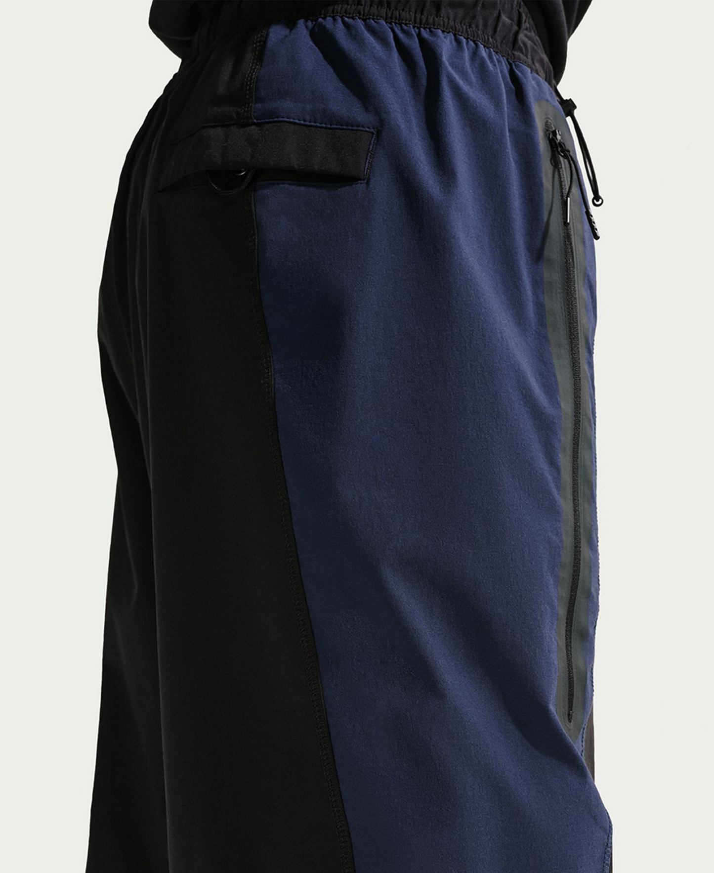 Nike Men's Tech Dri-FIT Woven Color-Block Pants - Black/Obsidian