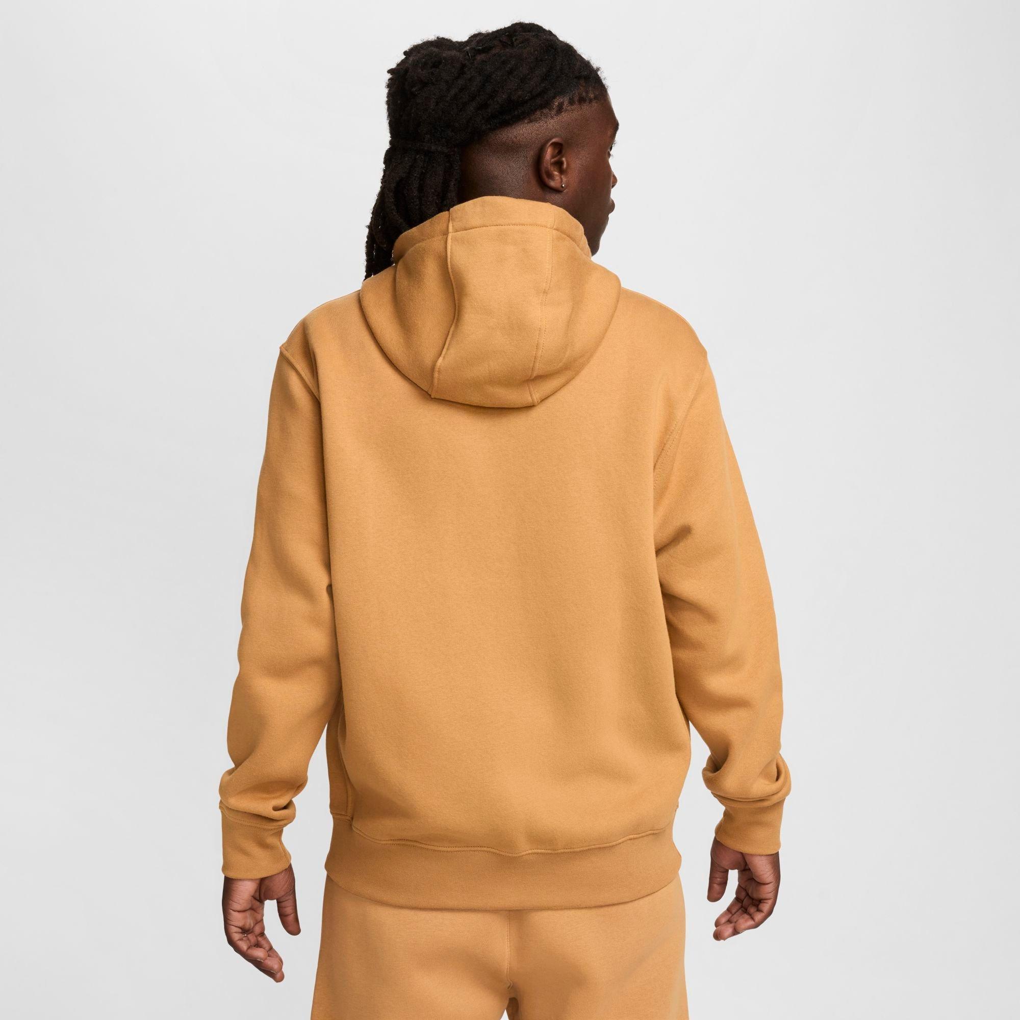 Nithtke Sportswear Club Fleece Full-Zip Hoodie - Flax/Flax/White