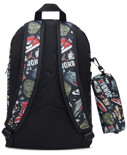 Jordan Kids' Air Raid Backpack - Black/Red