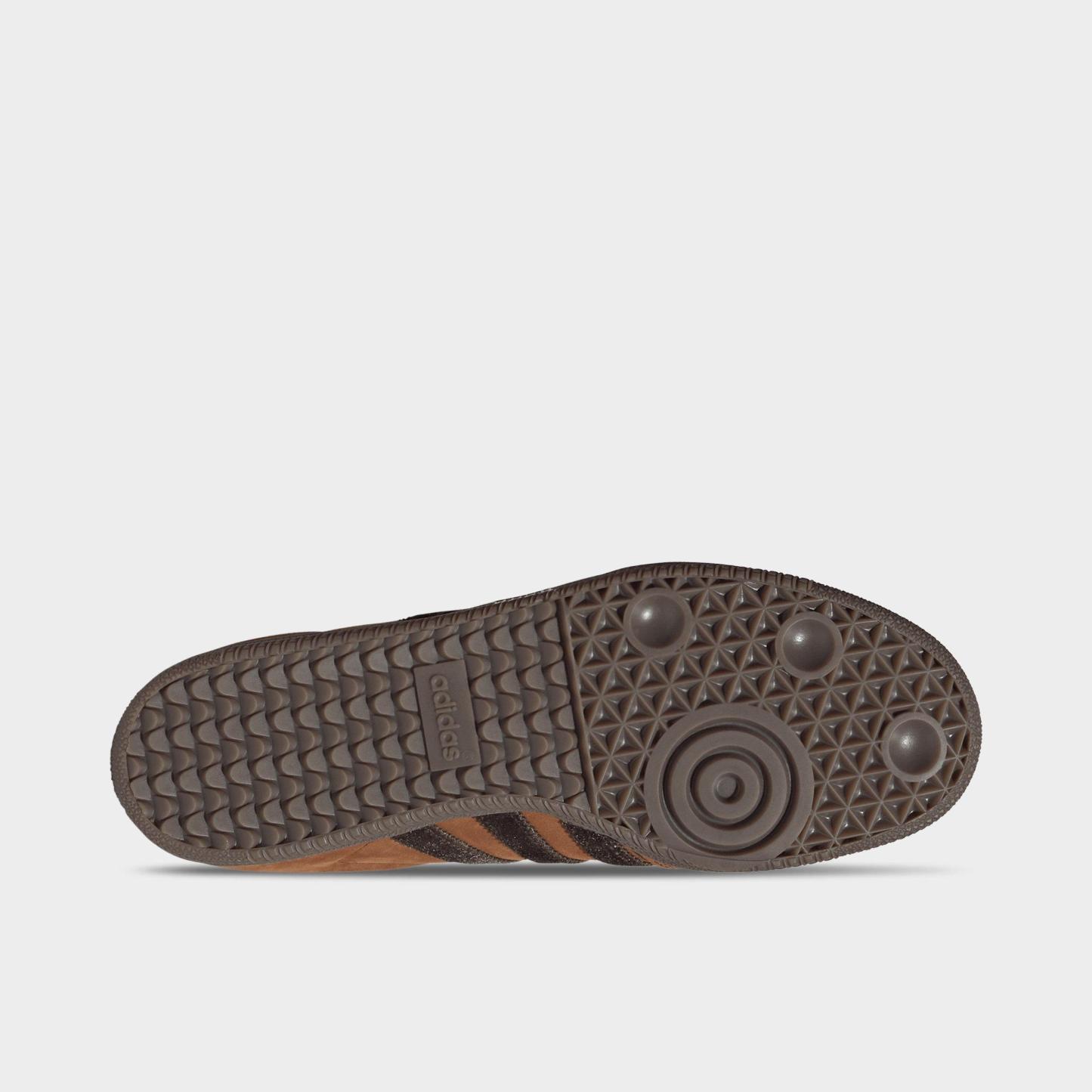 Men's adidas Originals Samba OG Casual Shoes - Part 1 - Dusky Bronze/Aurora - Bottom view
