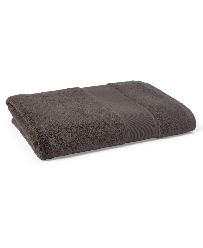 Lauren Ralph Lauren Sanders Solid Antimicrobial Cotton Bath Towel, 30" x 56" - True Charcoal