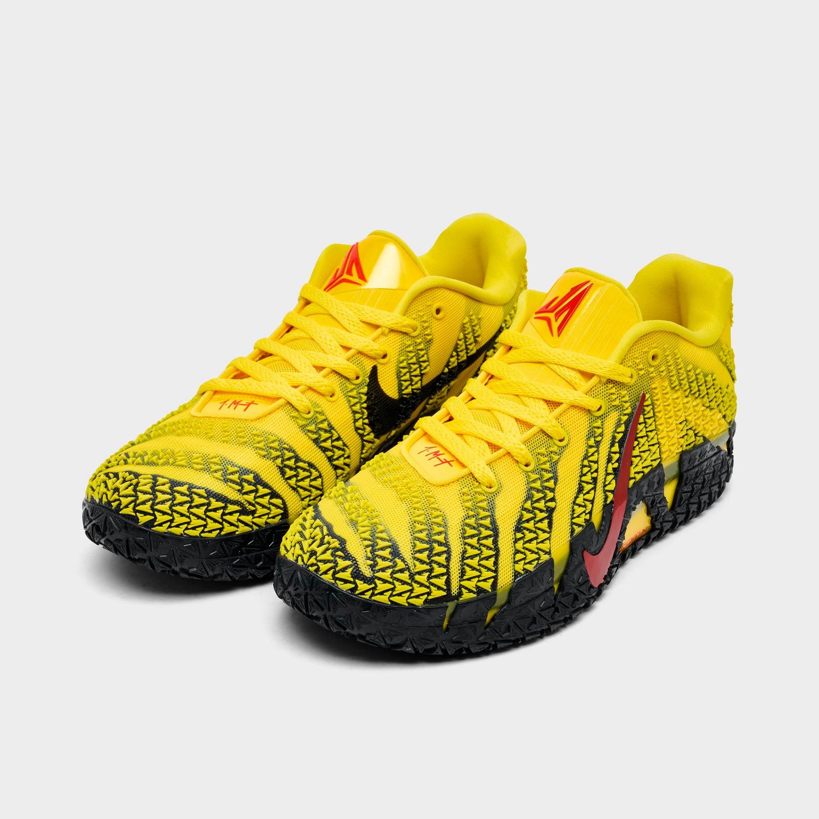 Nike Ja 3 Basketball Shoes - Tour Yellow/University Red/Black