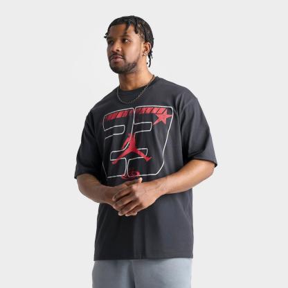 Men's Jordan 23 Star Graphic T-Shirt - Off Noir - view 1