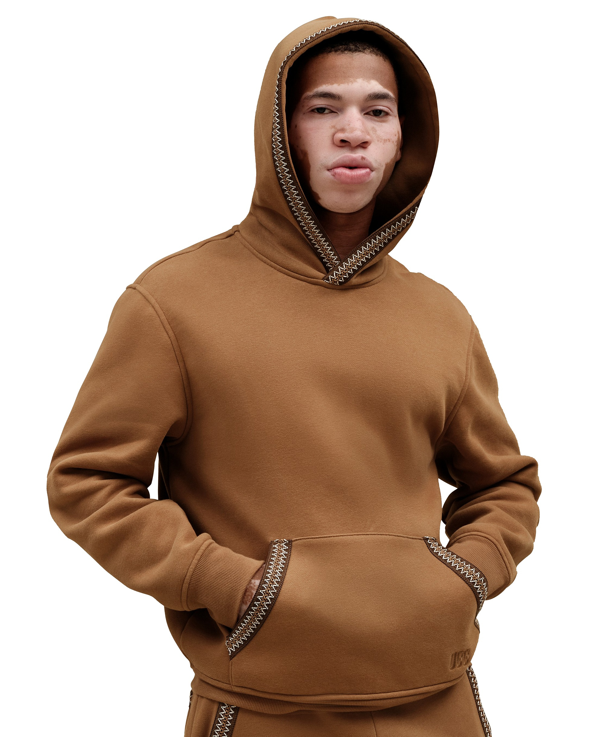 UGG® Men's Tasman Relaxed-Fit Hoodie - Chestnut