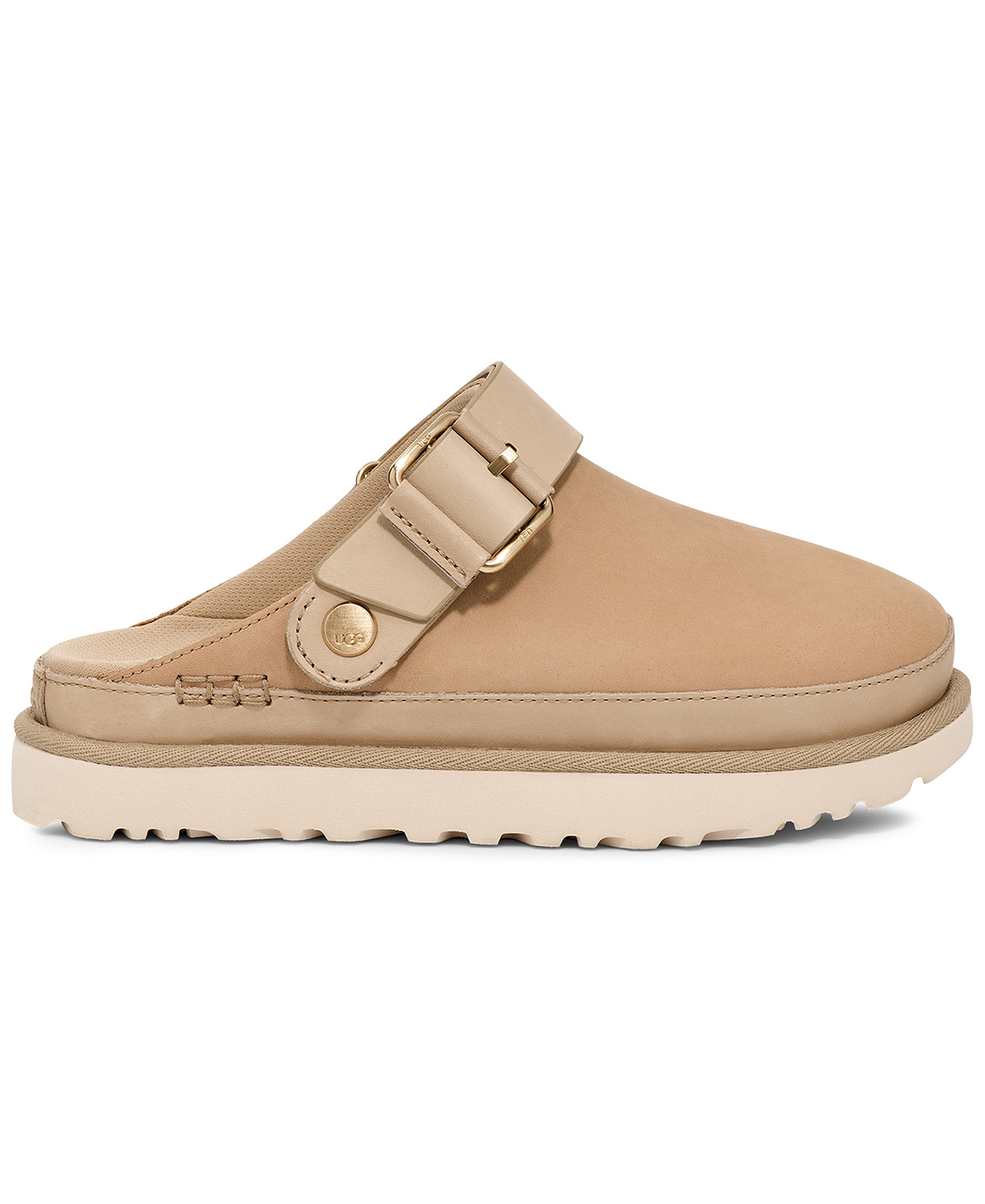 UGG® Women's Goldenstar Villa Round Toe Clogs - Mustard Seed