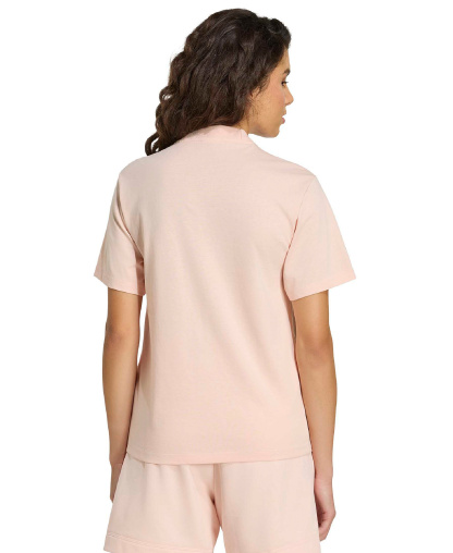 adidas Women's Essentials Big Logo Cotton T-Shirt - Pink
