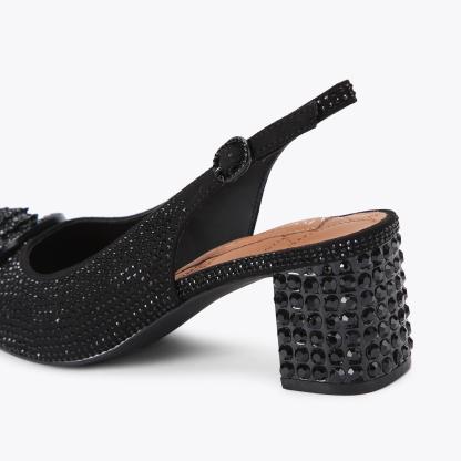 Kurt Geiger London Chelsea Block Sling Dr - Black - view 4