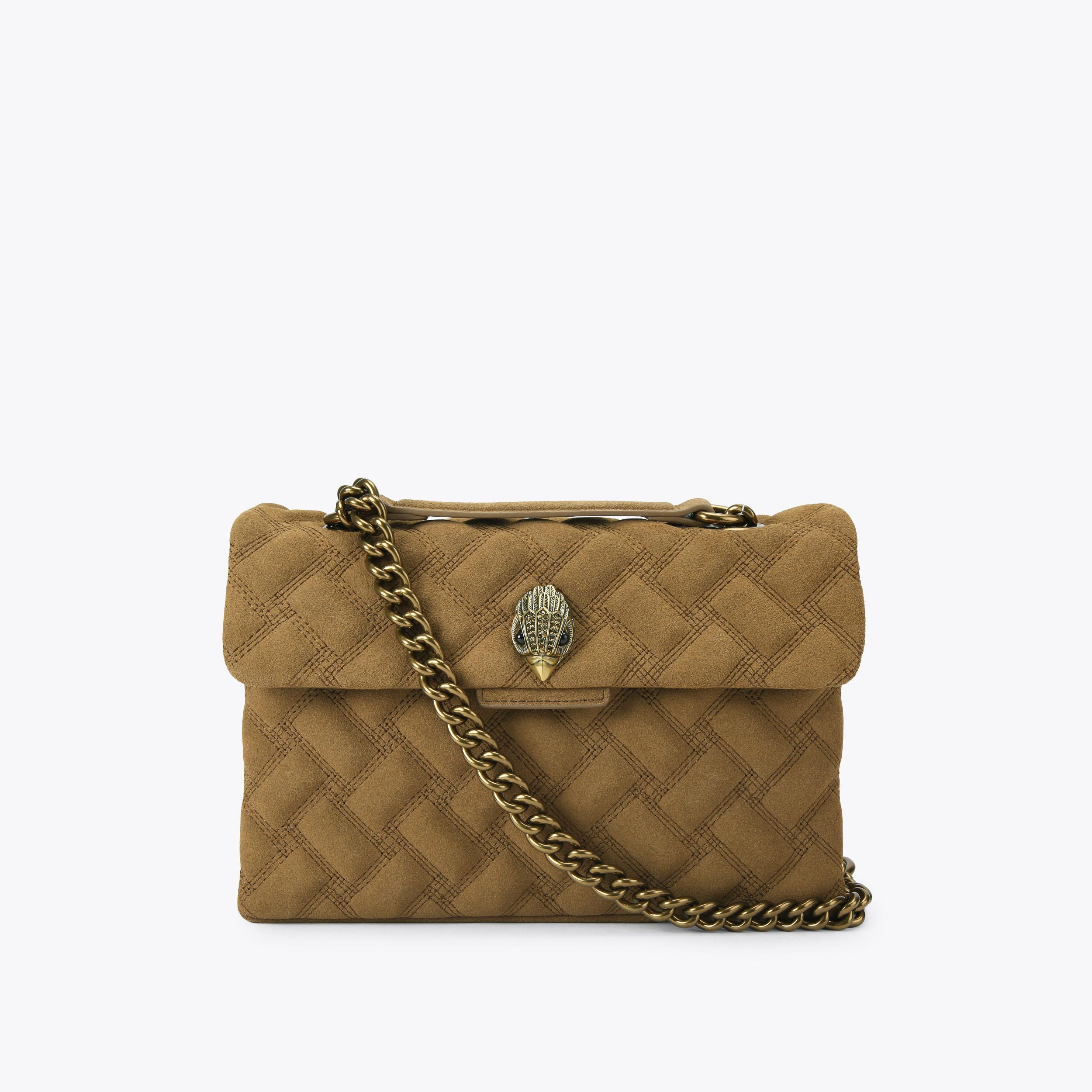 Kurt Geiger London Leather Kensington Bag - Tan