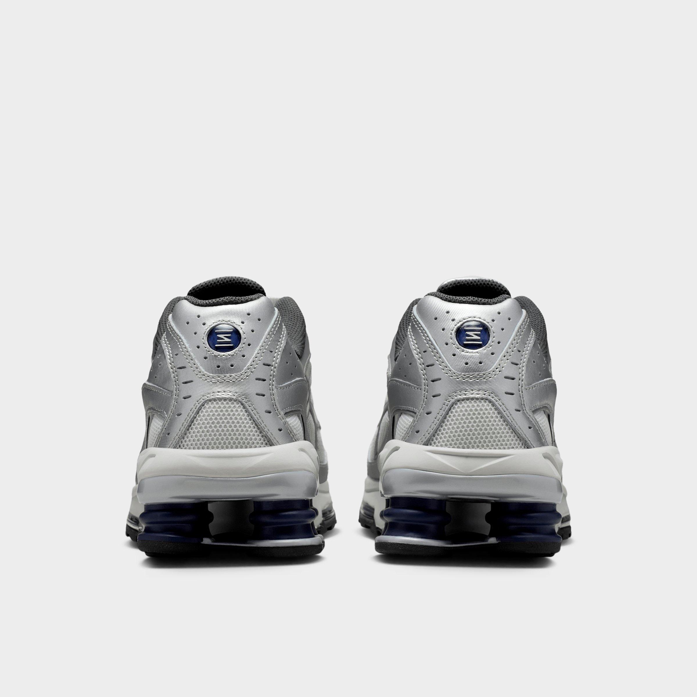 Men's Nithtke Shox Ride 2 Casual Shoes - Photon Dust/Metallic Silver/Anthracite/Midnight Navy - Back view