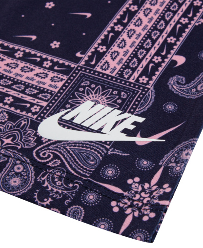 Nike Girls' 4-6X Retro Remix Long-Sleeve Top and Leggings, 2-Piece Set - Pink