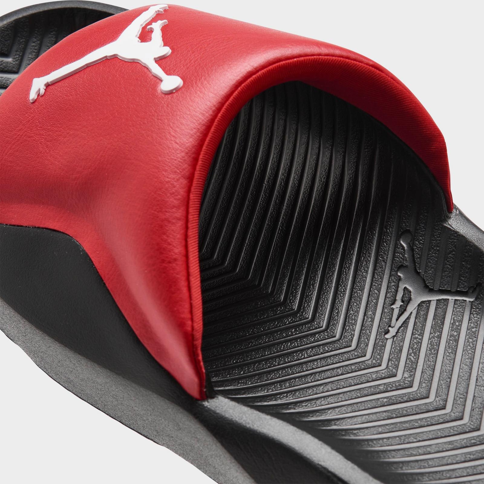 Men's Jordan Franchise Slide Sandals - Varsity Red/Black/White - view 3