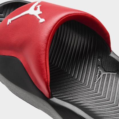 Men's Jordan Franchise Slide Sandals - Varsity Red/Black/White - view 3