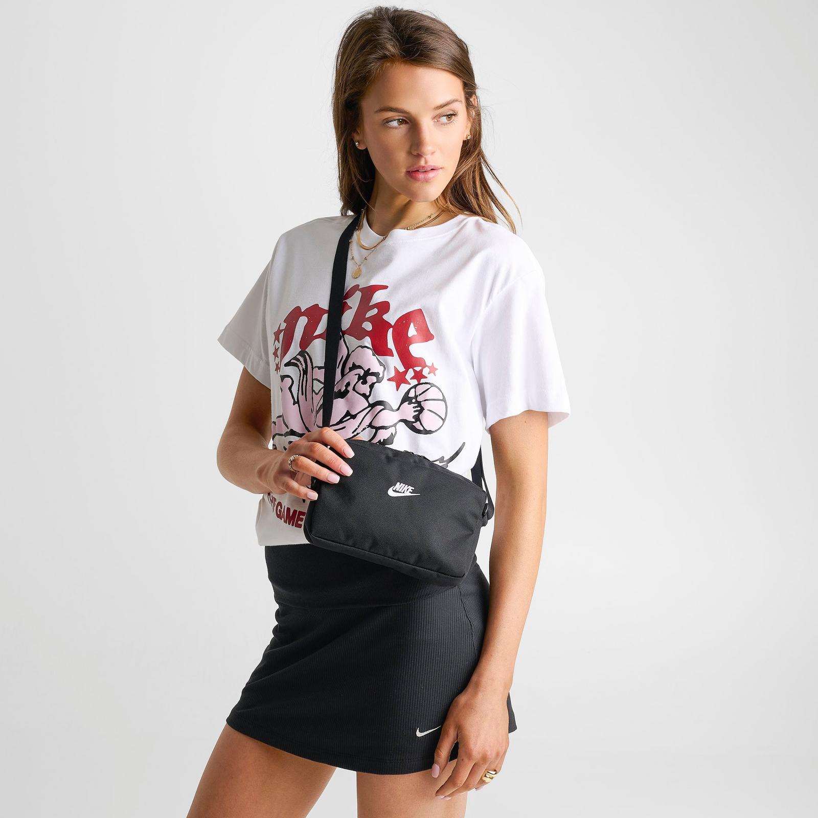 Nike Heritage Crossbody Bag (2L) - Black