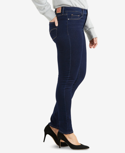 Levi's Women's 311 Shaping Skinny Jeans in Short Length - Darkest Sky