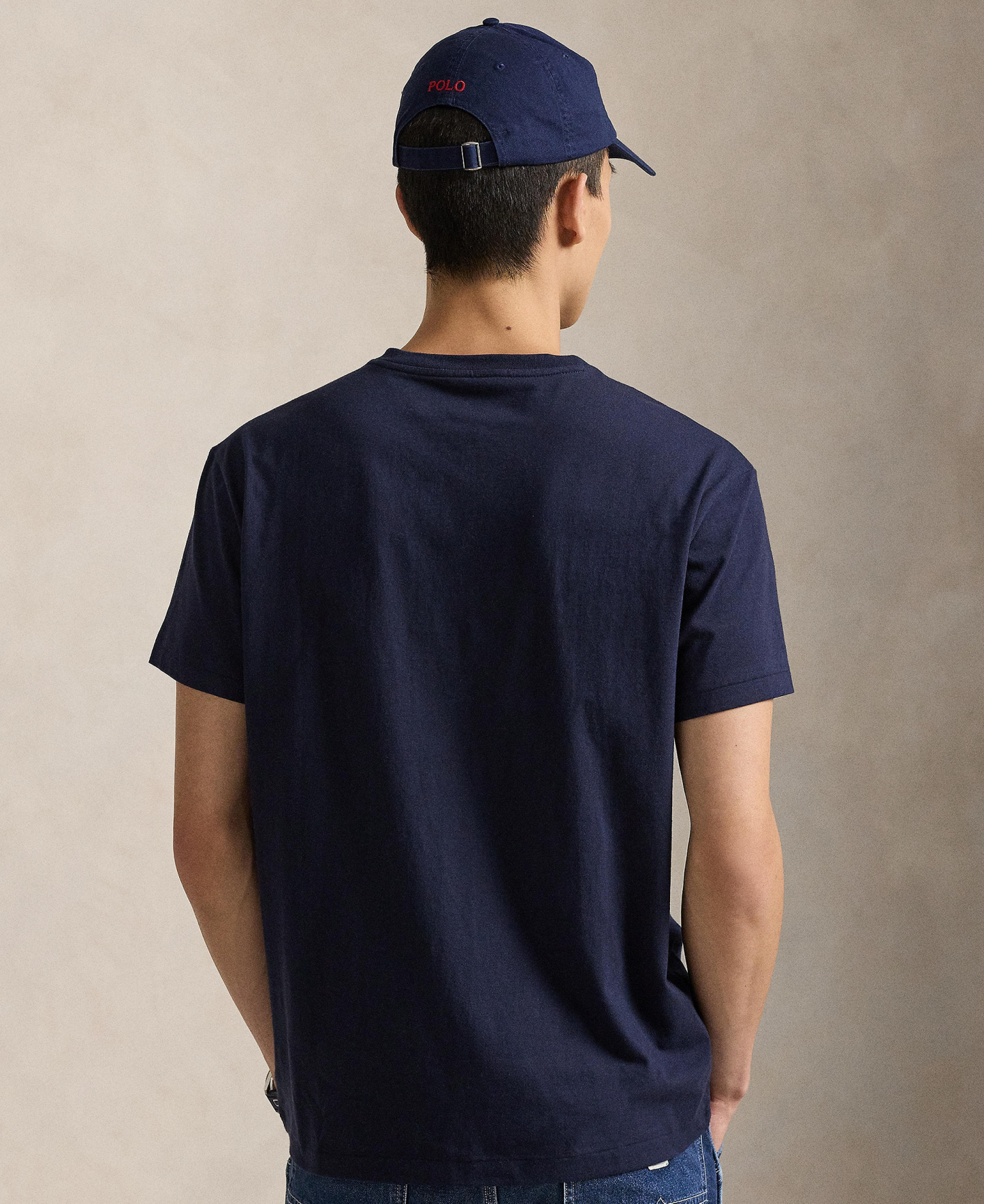Polo Ralph Lauren Men's Classic-Fit V-Neck T-Shirt - Ink Blue