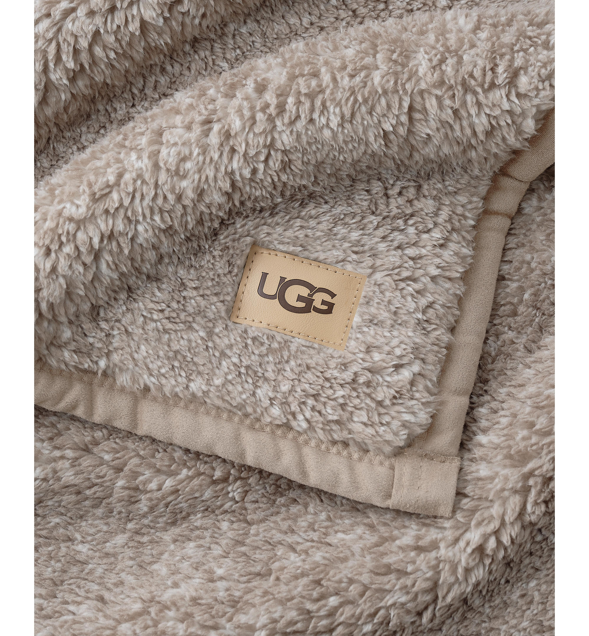 UGG® Classic UGGfluff Throw, 50" x 70" - Fawn