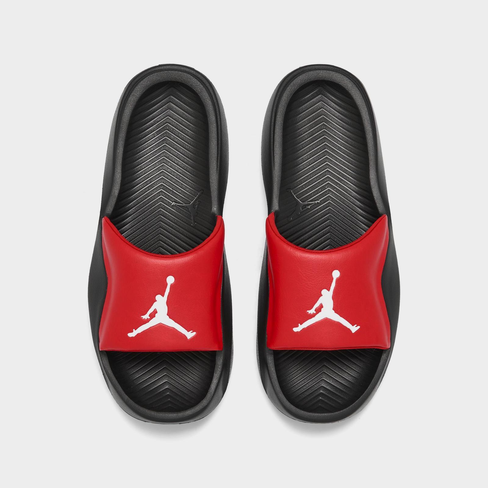 Men's Jordan Franchise Slide Sandals - Varsity Red/Black/White - view 5