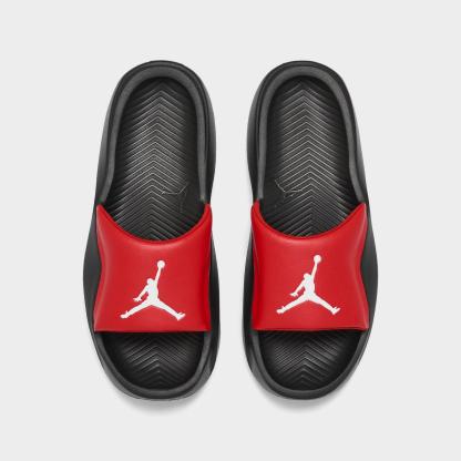 Men's Jordan Franchise Slide Sandals - Varsity Red/Black/White - view 5