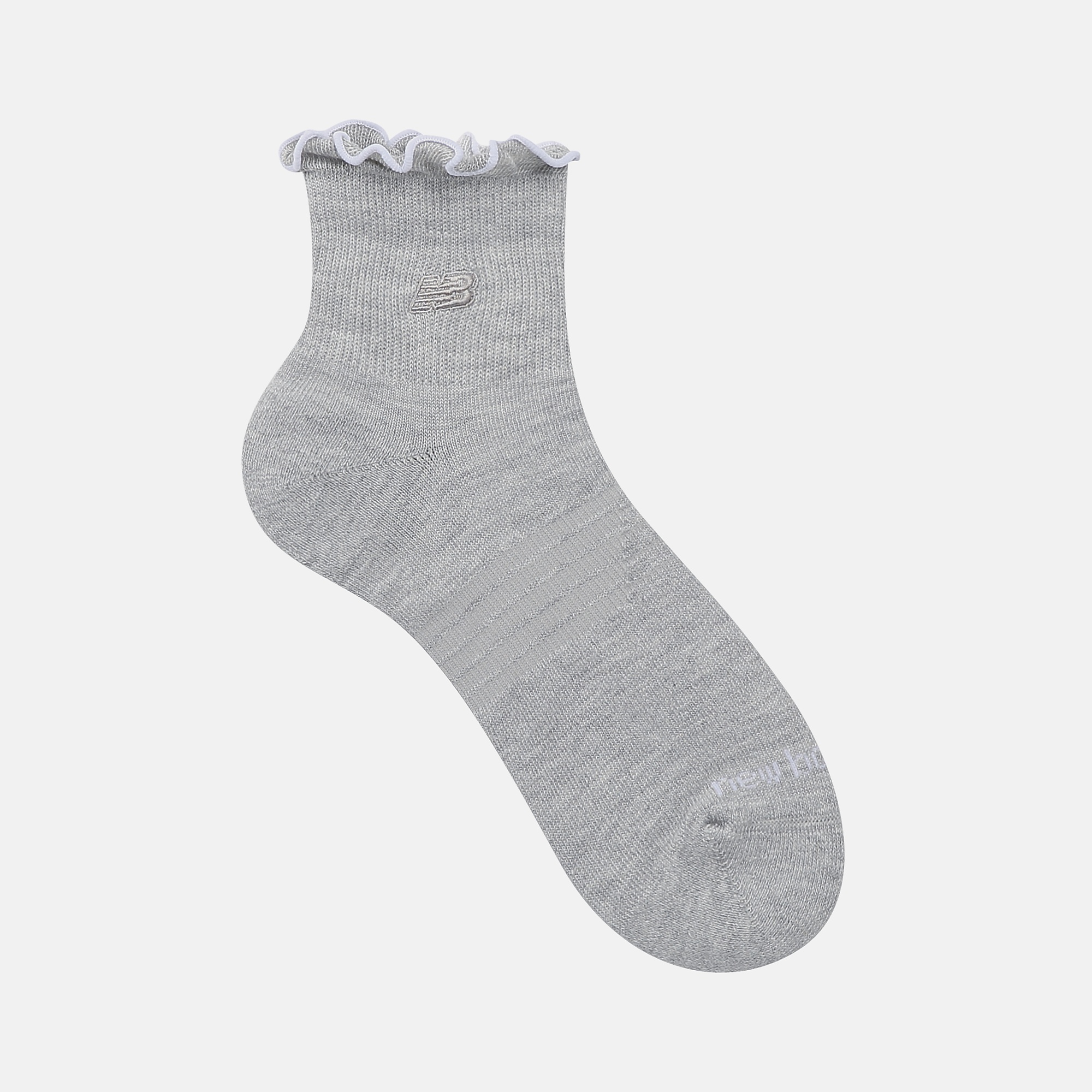 New Balance Active Premium Ruffle Socks 1 Pair, AC91431AGT