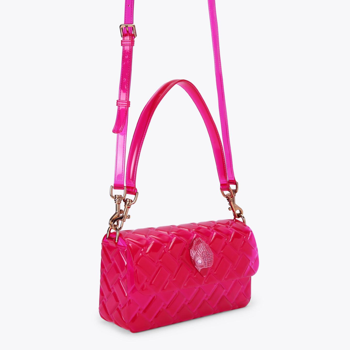 Kurt Geiger London Jelly Kensington Shoulder Bag - Pink - view 3