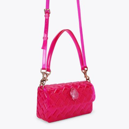 Kurt Geiger London Jelly Kensington Shoulder Bag - Pink - view 3