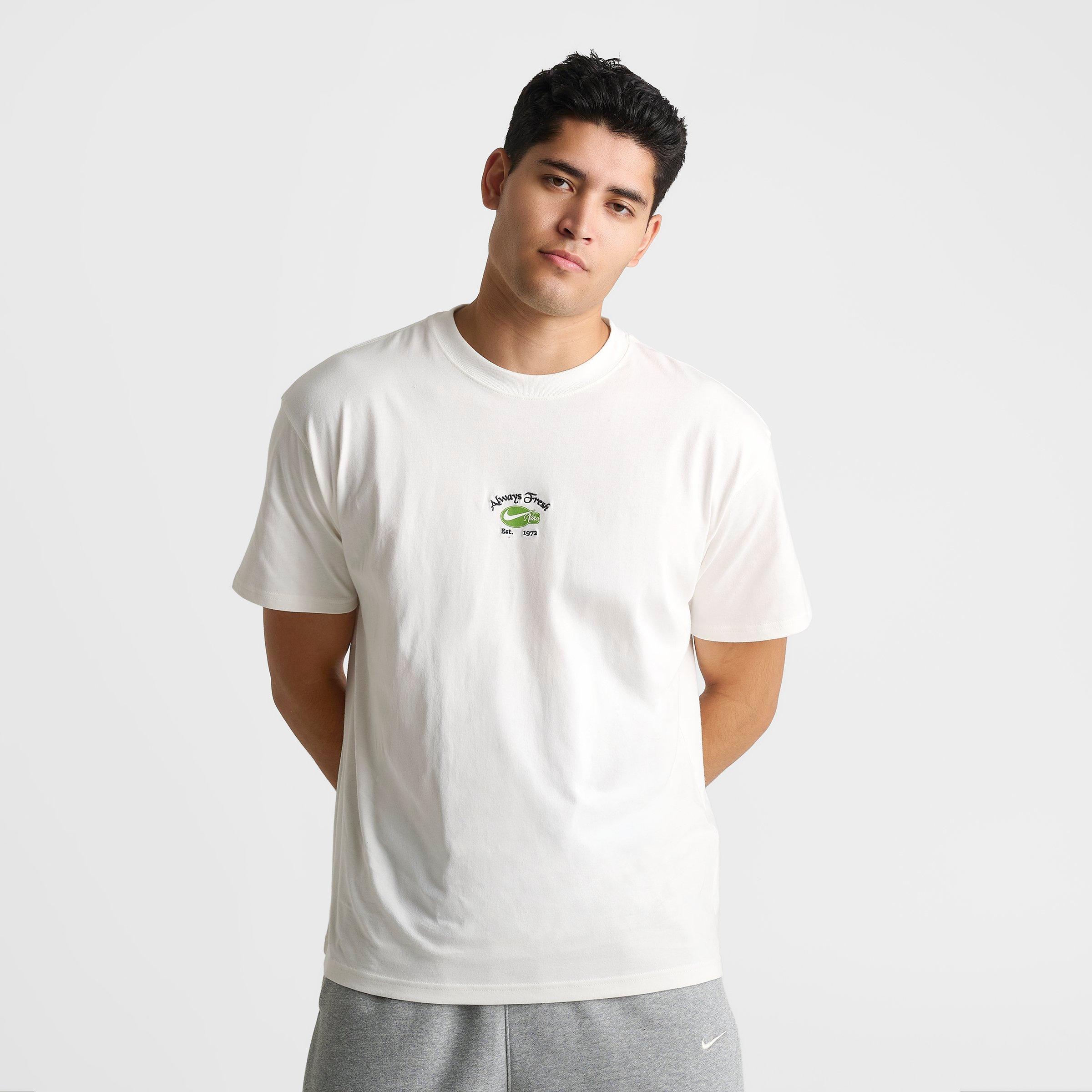 Men's Nithtke Basketball Always Fresh Graphic T-Shirt - Sail
