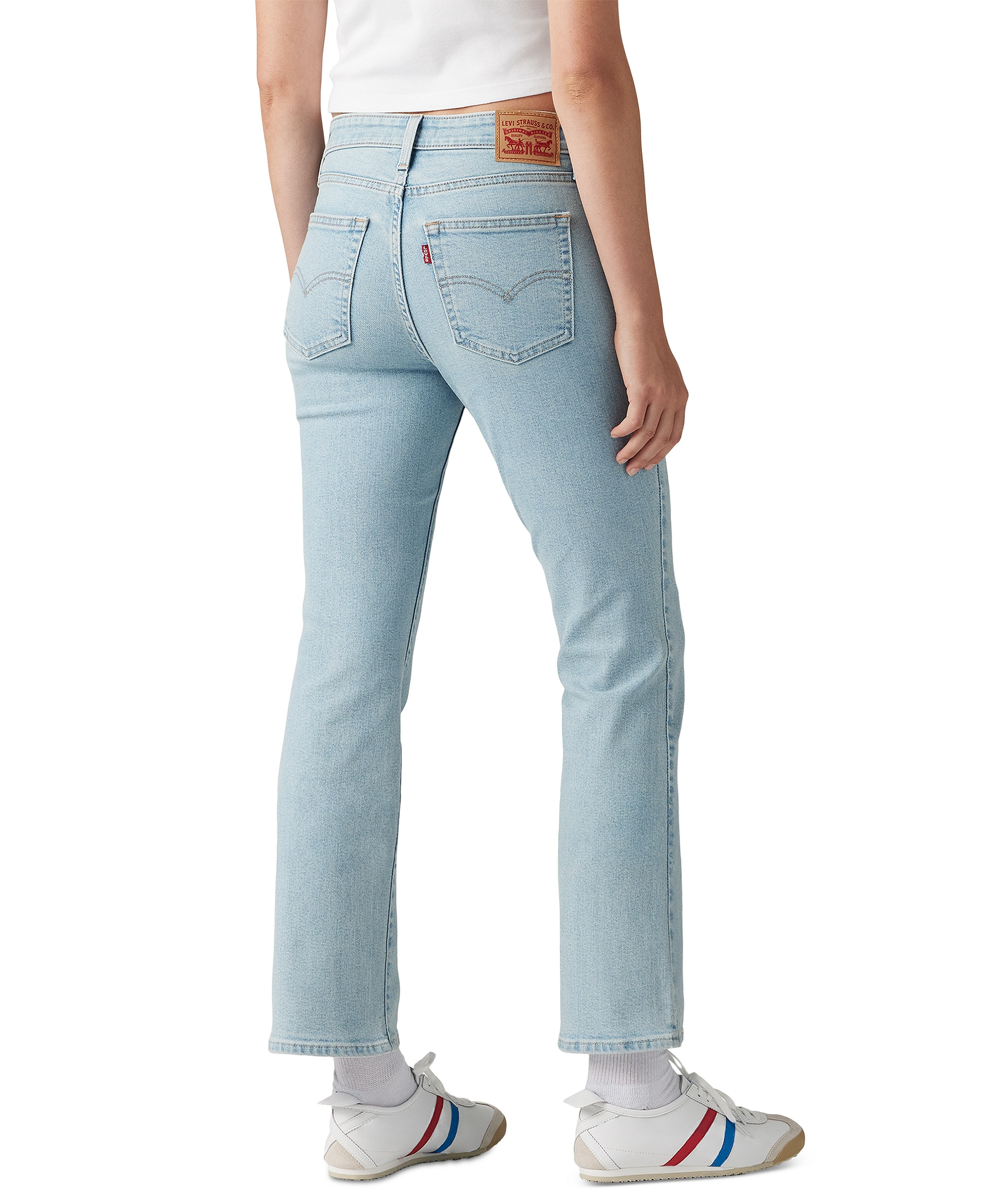 Levi's Women's 725 High-Rise Kick Boot Jeans - Struck By Lightning Clean