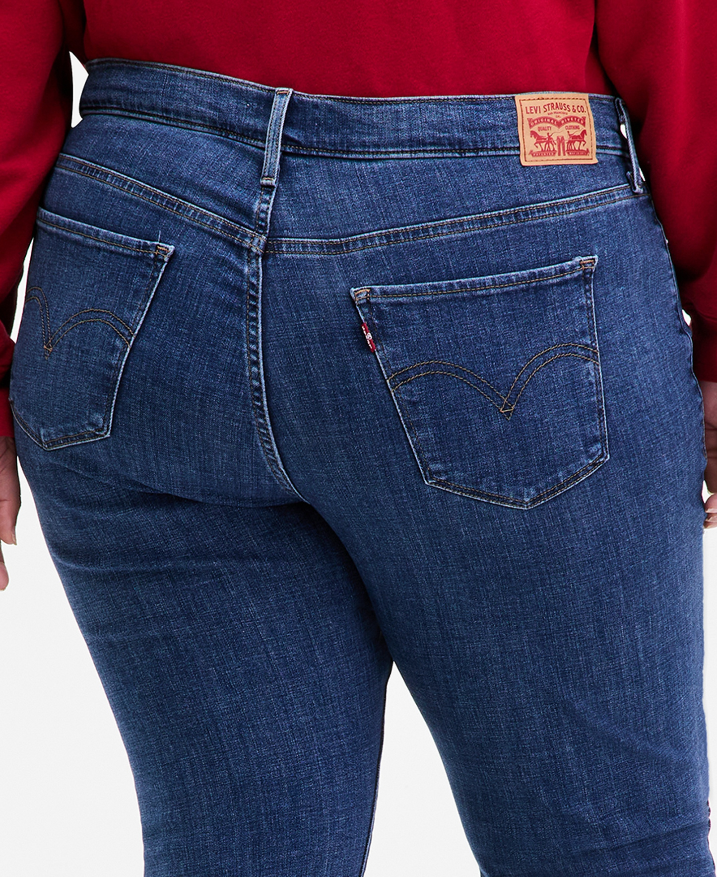 Levi's Trendy Plus Size 415 Classic Bootcut Jeans - Lapis Awe