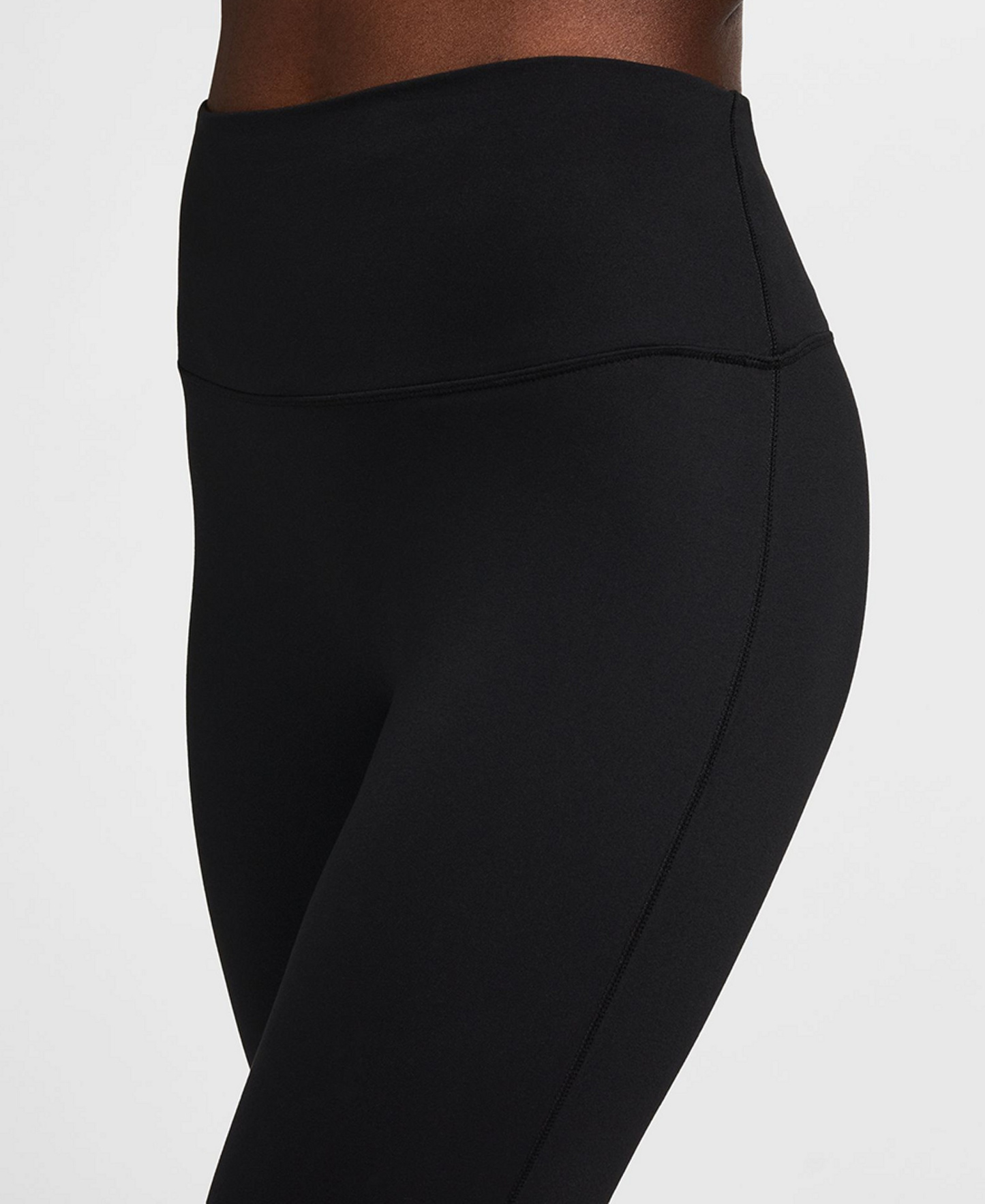 Nike Women's Seamless Front High-Waisted Leggings - Black