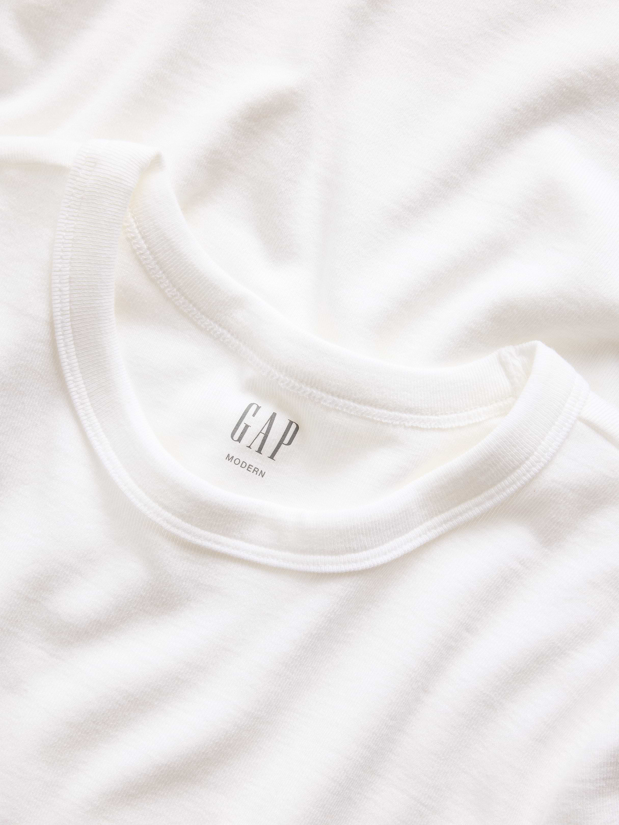 Modern Crew T-Shirt - Fresh white